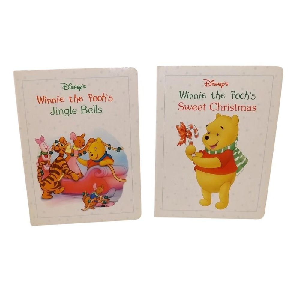 Two Disney Winnie the Pooh Board Books - See Description for details